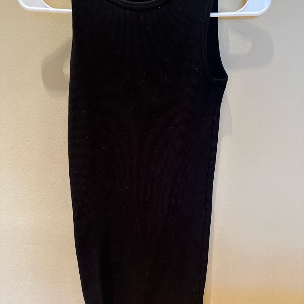 Brandy Melville Black Sleeveless Dress